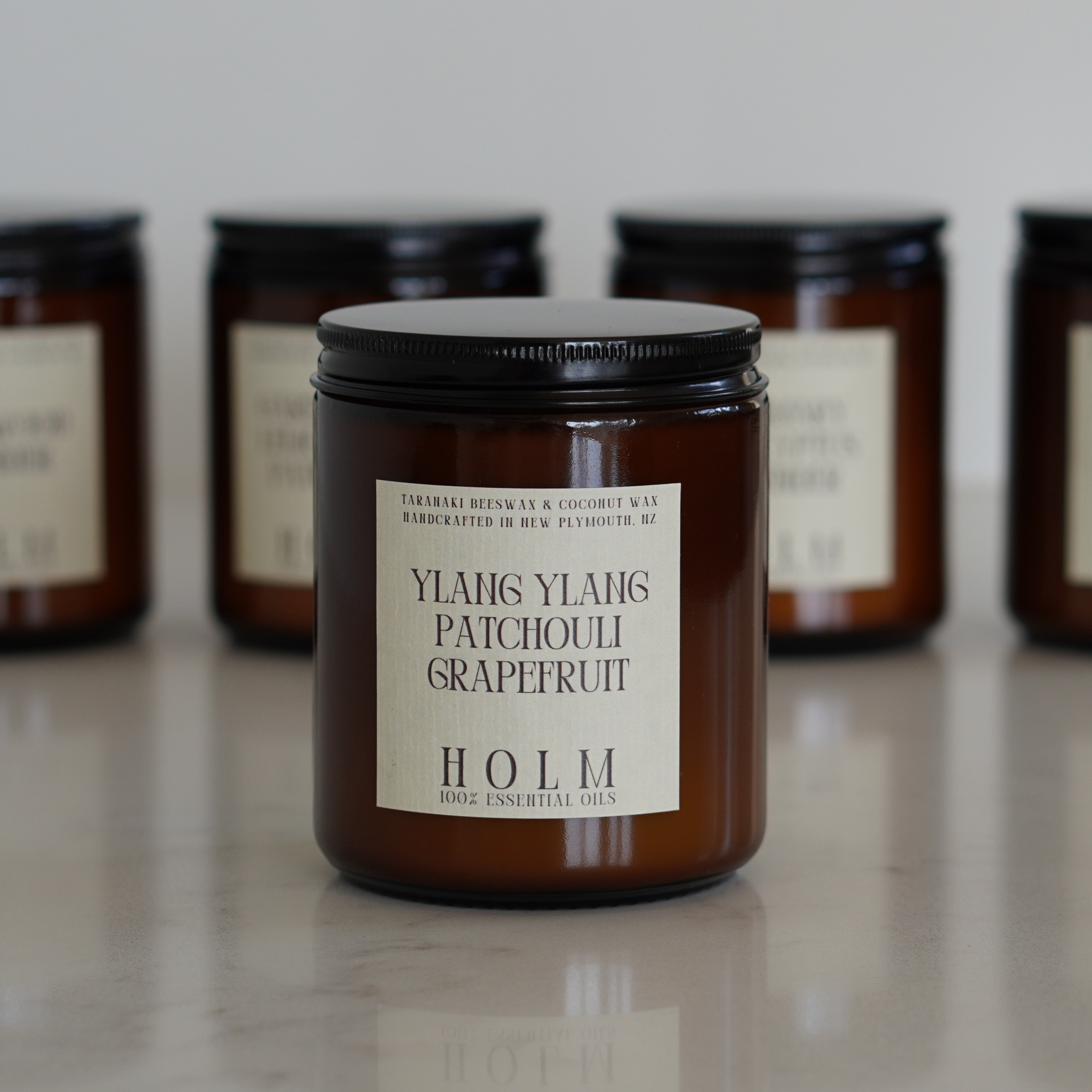 Ylang Ylang, Grapefruit & Patchouli- 100% Essential Oil Candle (small)