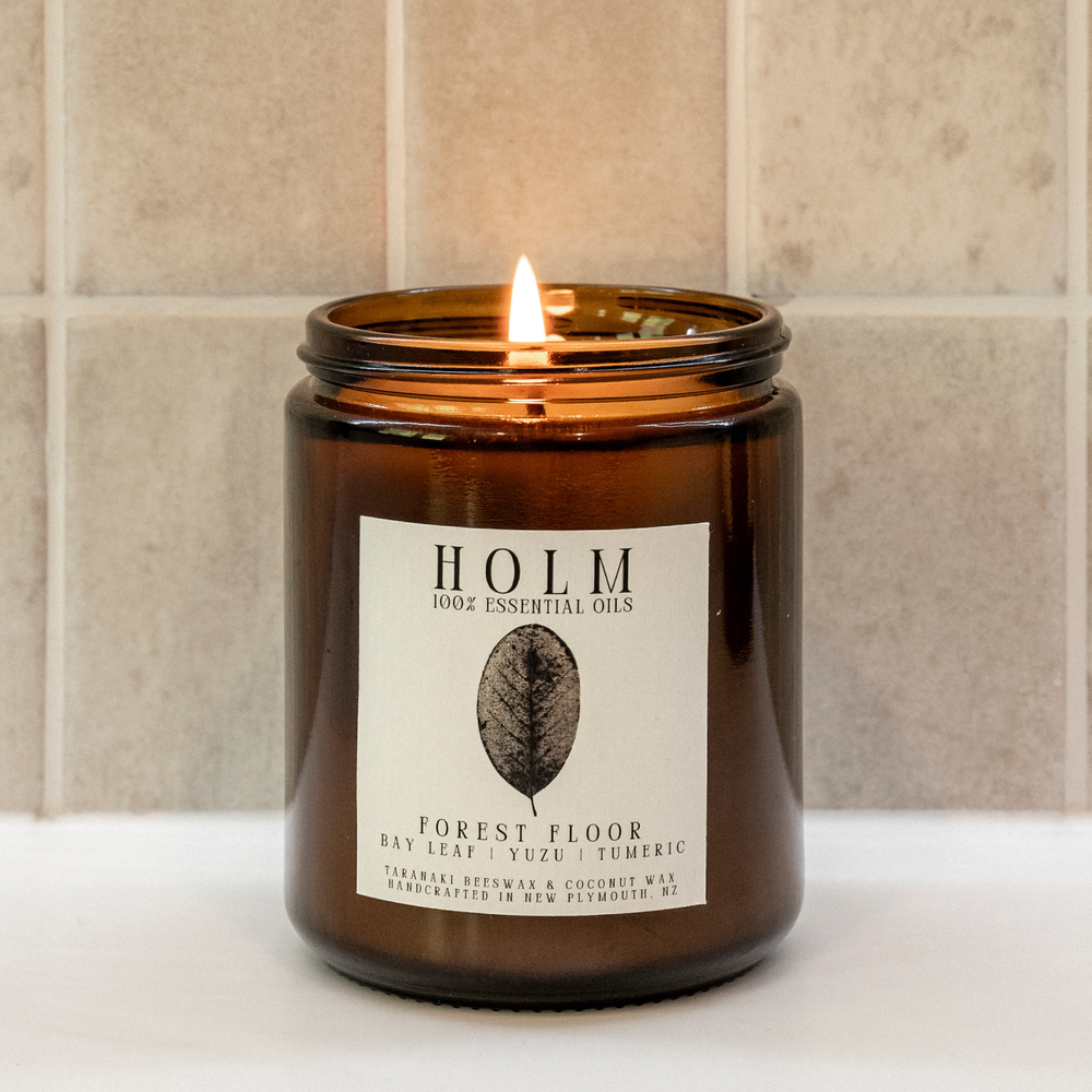 Forest Floor Natural Candle | 100% Essential Oils (Small)